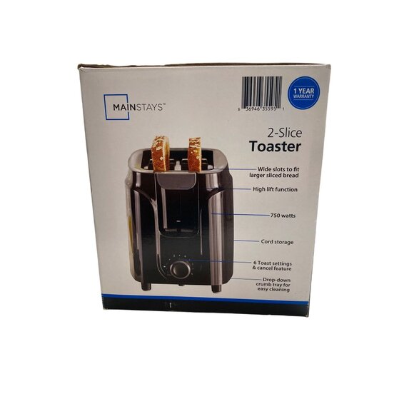 Mainstays 2-Slice Toaster - Picture 12 of 13